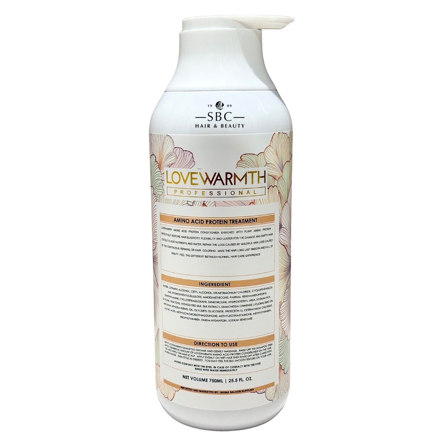 LOVEWARMTH AMINO ACID PROTEIN TREATMENT 750 ML