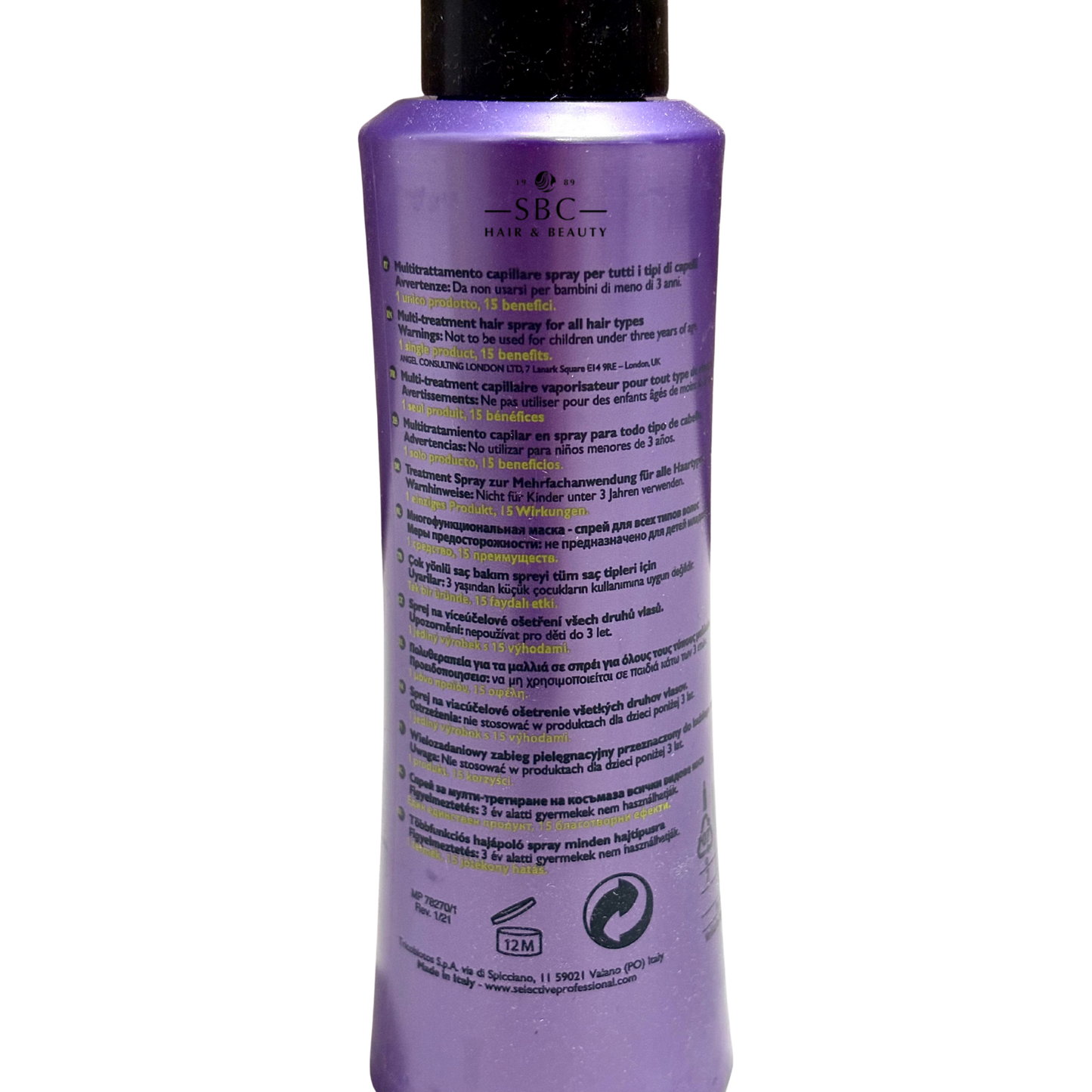 SELECTIVE ALL 15 IN 1 MULTI-TREATMENT SPRAY MASK 150 ML