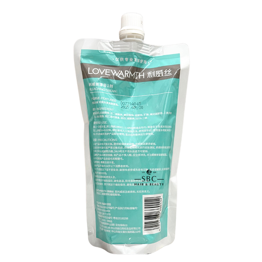 LOVEWARMTH BLEACHING CREAM 500 G
