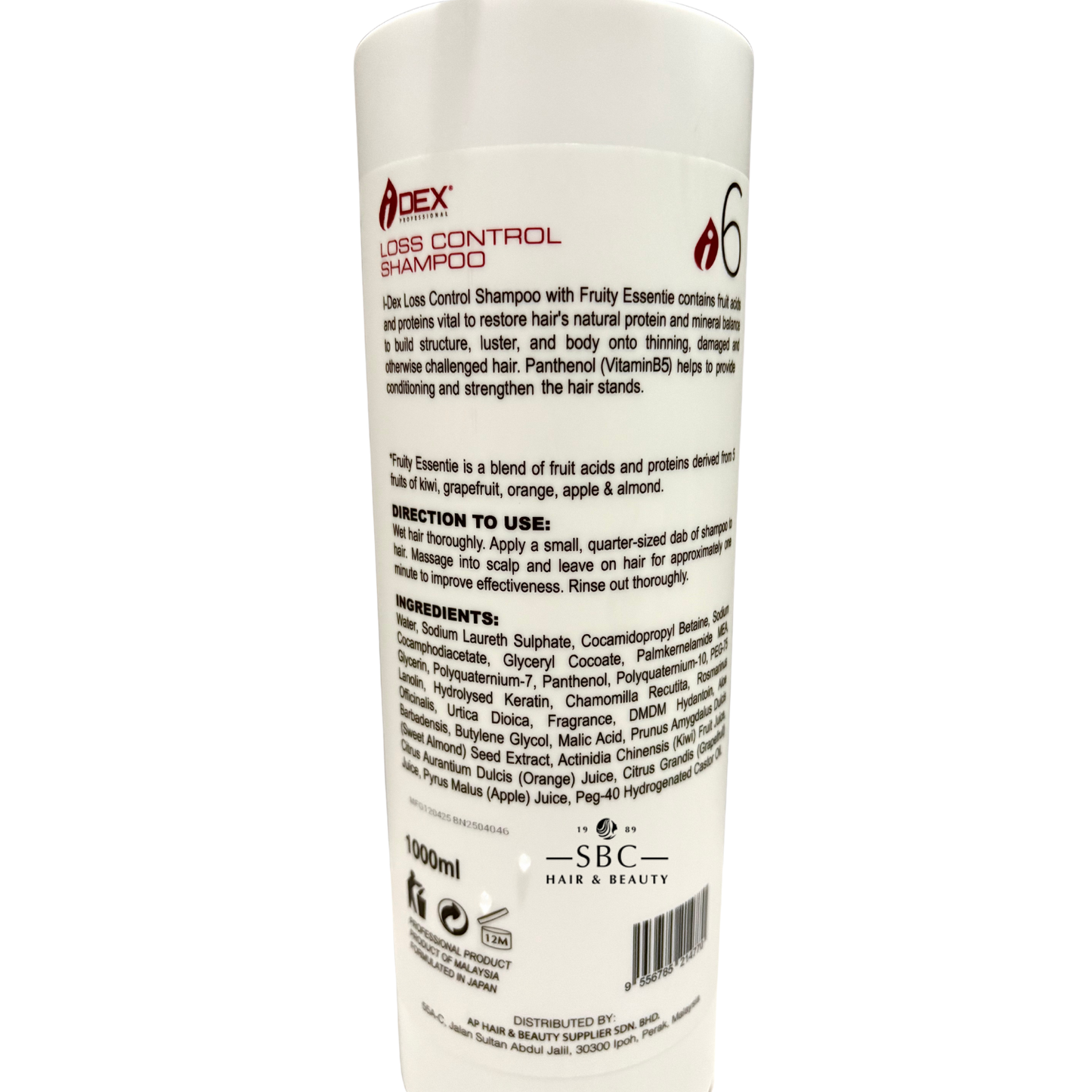 IDEX LOSS CONTROL SHAMPOO I6 1000 ML