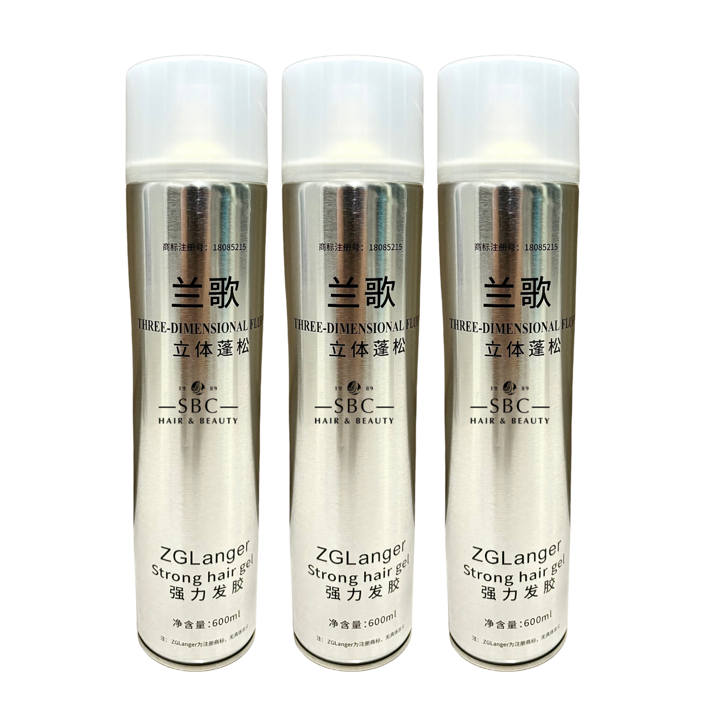 ZGLANGER STRONG HOLD HAIR SPRAY 600 ML