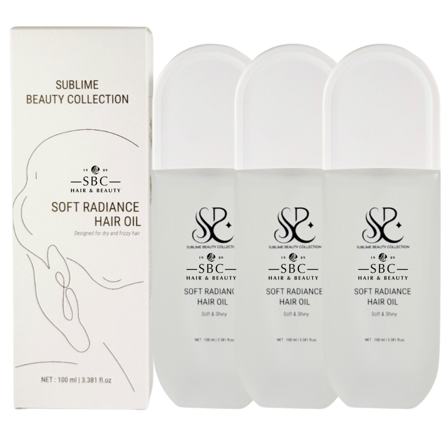 SUBLIME BEAUTY COLLECTION SOFT RADIANCE HAIR OIL 100 ML