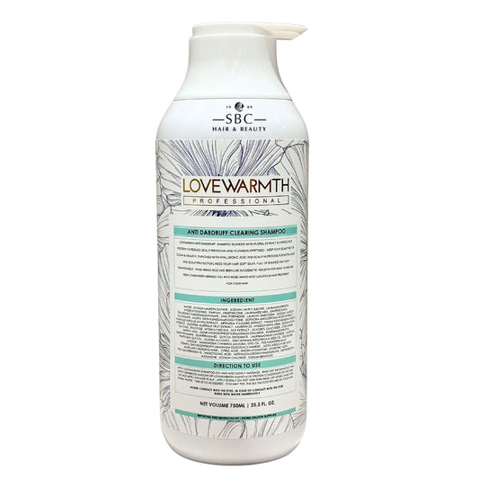 LOVEWARMTH ANTI-DANDRUFF CLEARING SHAMPOO 750 ML