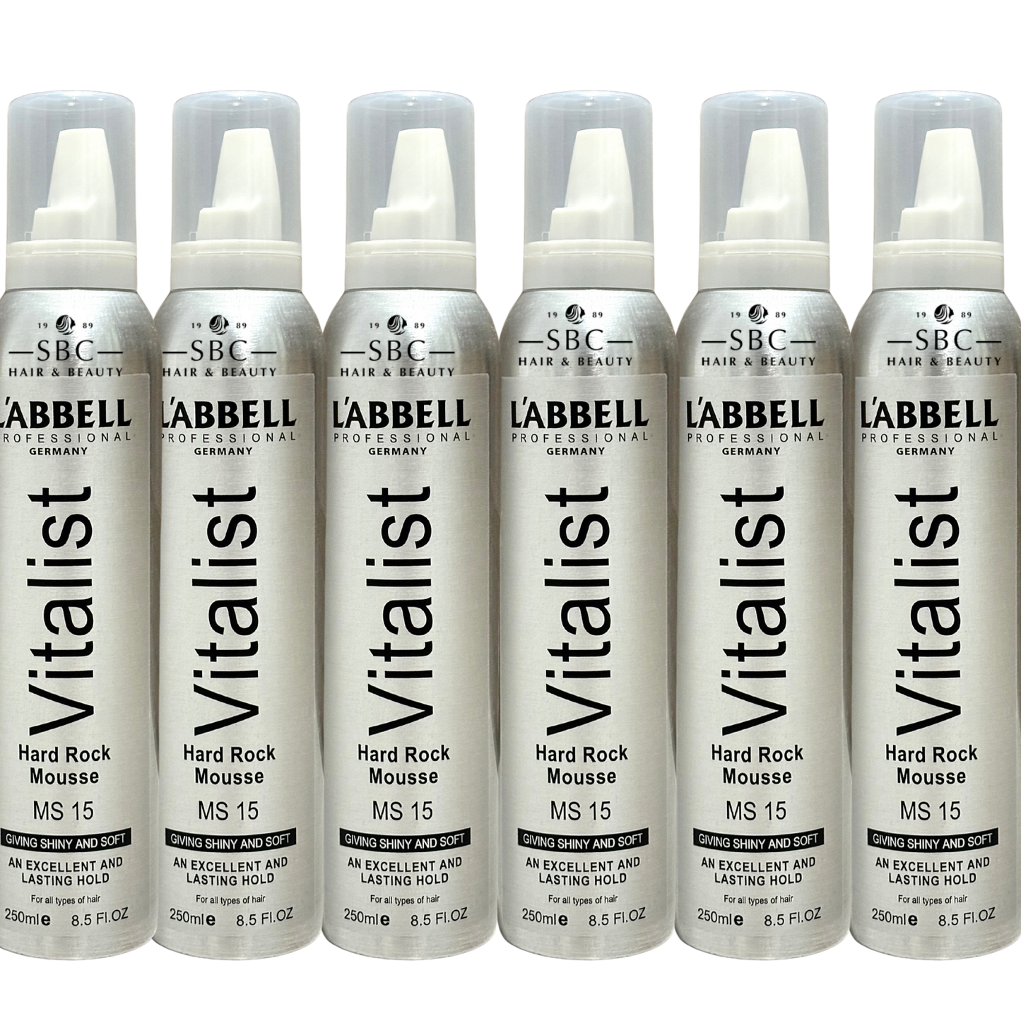 LABBELL VITALIST HARD ROCK MOUSSE MS15 250 ML