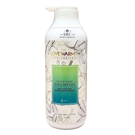 LOVEWARMTH ANTI-HAIR LOSS REFRESHING SHAMPOO 750 ML