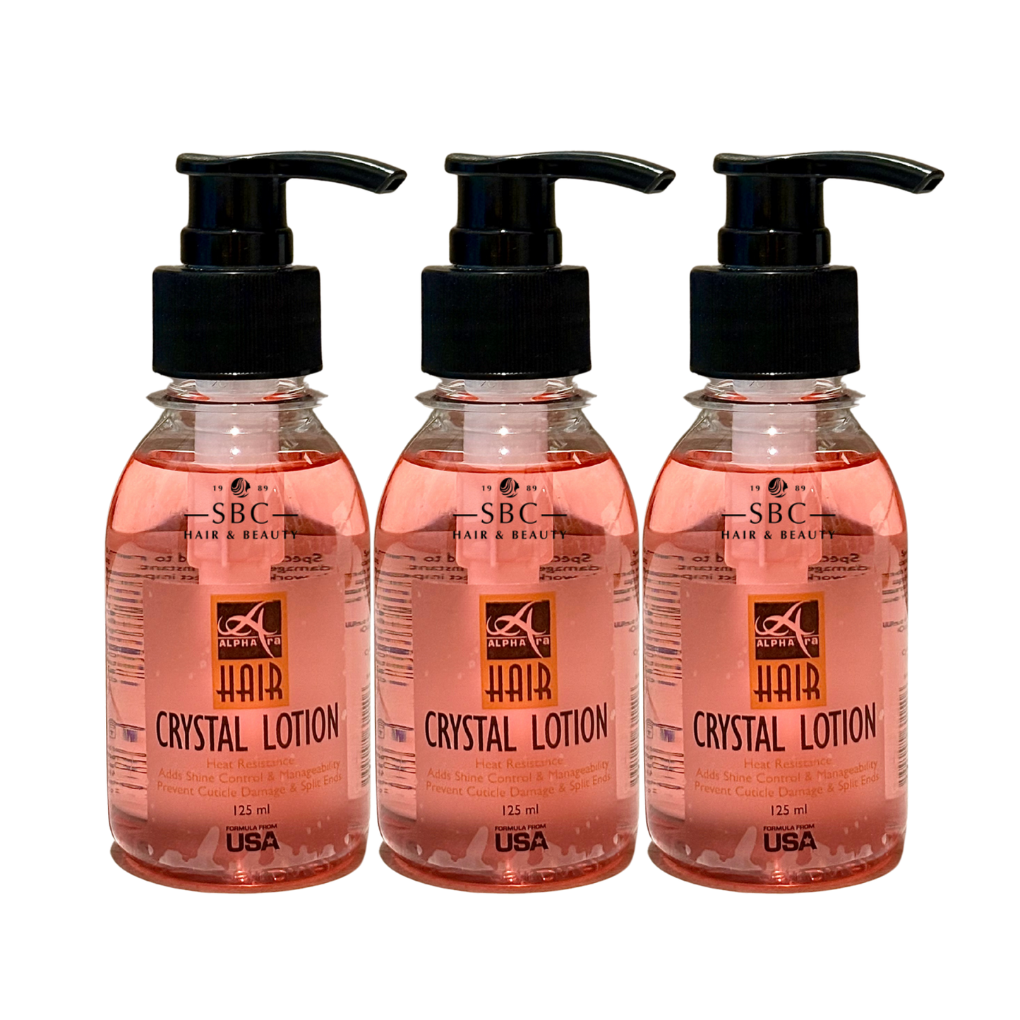 ALPHATRA HAIR CRYSTAL LOTION (RED) 125 ML