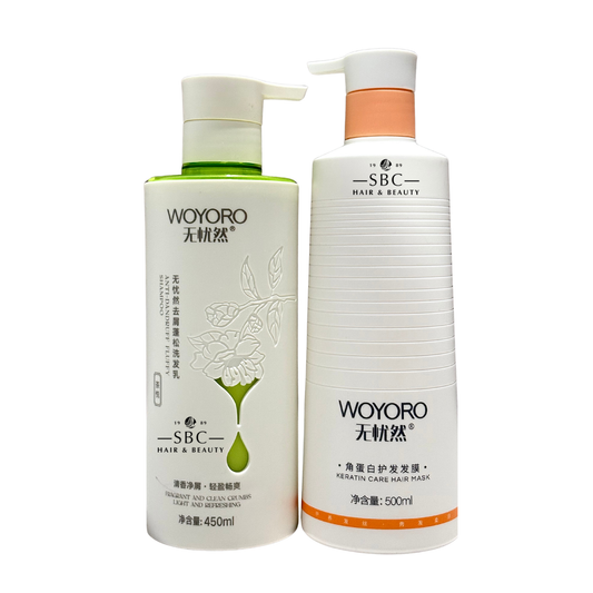 WOYORO ANTI-DANDRUFF FLUFFY SHAMPOO 450 ML