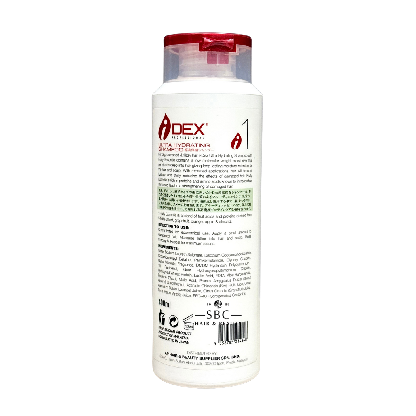 IDEX ULTRA HYDRATING SHAMPOO I1 400 ML