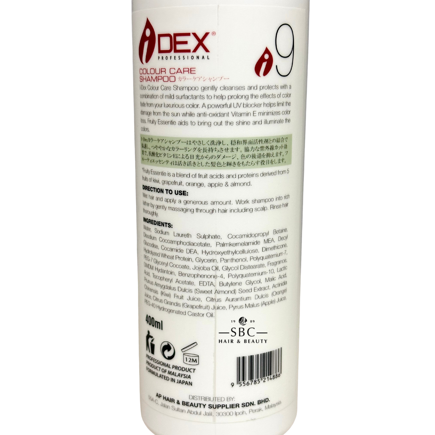 IDEX COLOUR CARE SHAMPOO I9 400 ML