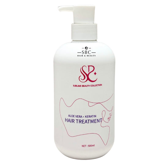 SUBLIME BEAUTY COLLECTION ALOE VERA KERATIN HAIR TREATMENT 500ML