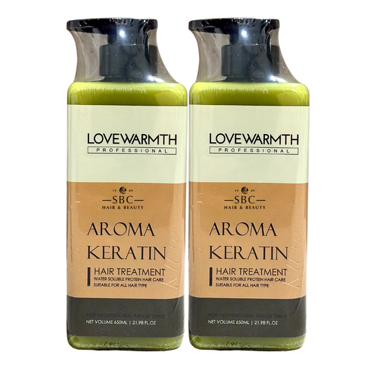 LOVEWARMTH AROMA KERATIN HAIR TREATMENT 650 ML