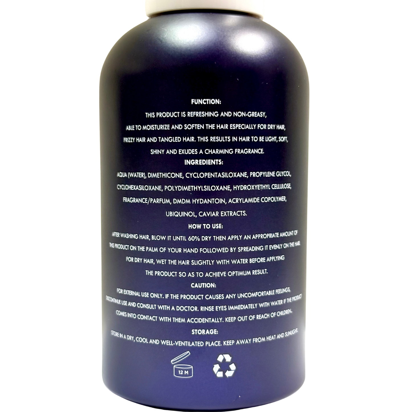 SUBLIME BEAUTY COLLECTION LUXURIOUS REPAIR HAIR SERUM-CREAM 120 ML