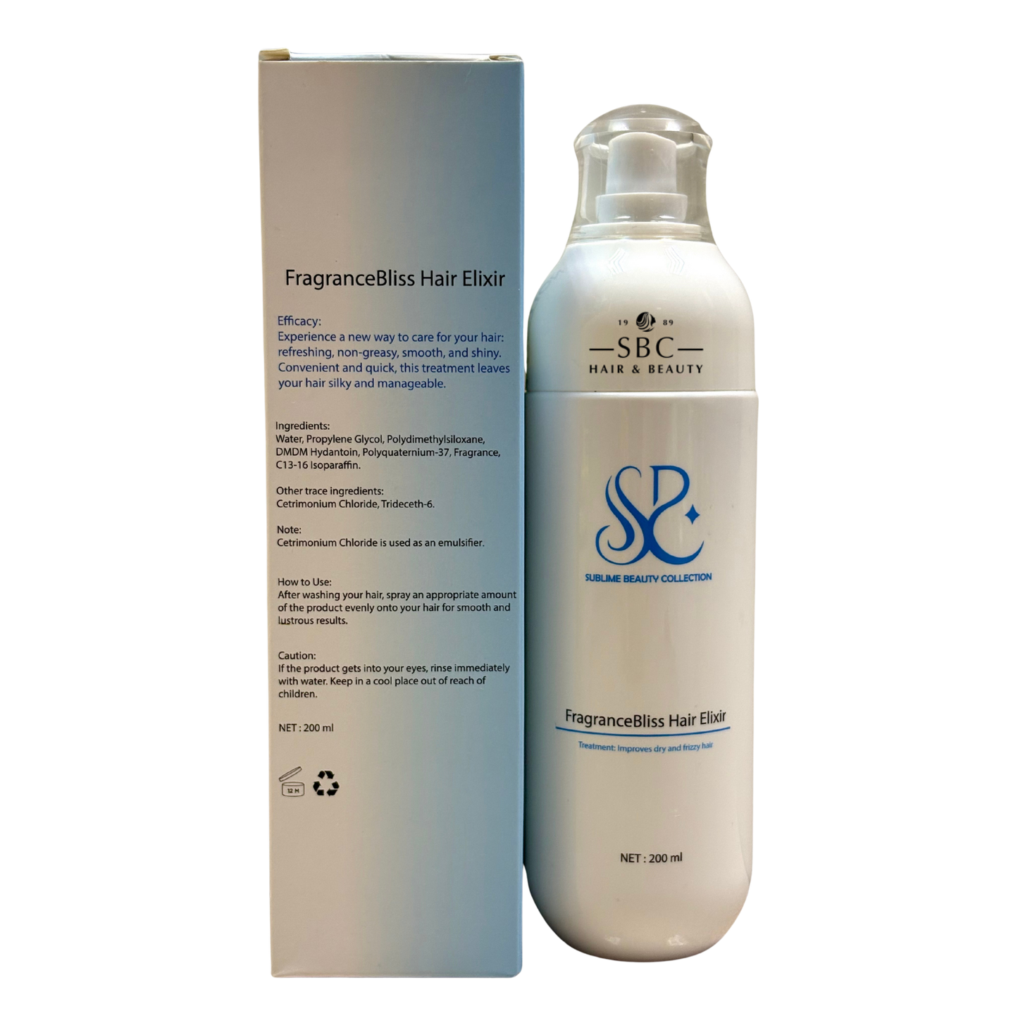 SUBLIME BEAUTY COLLECTION HYDROSILK CONDITIONING SPRAY 200 ML