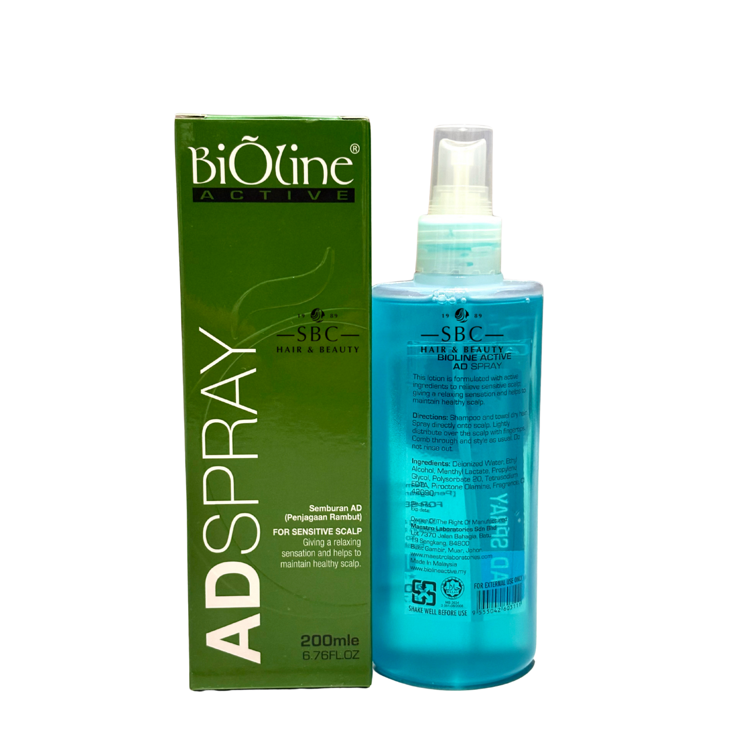 BIOLINE ACTIVE AD SPRAY 200 ML