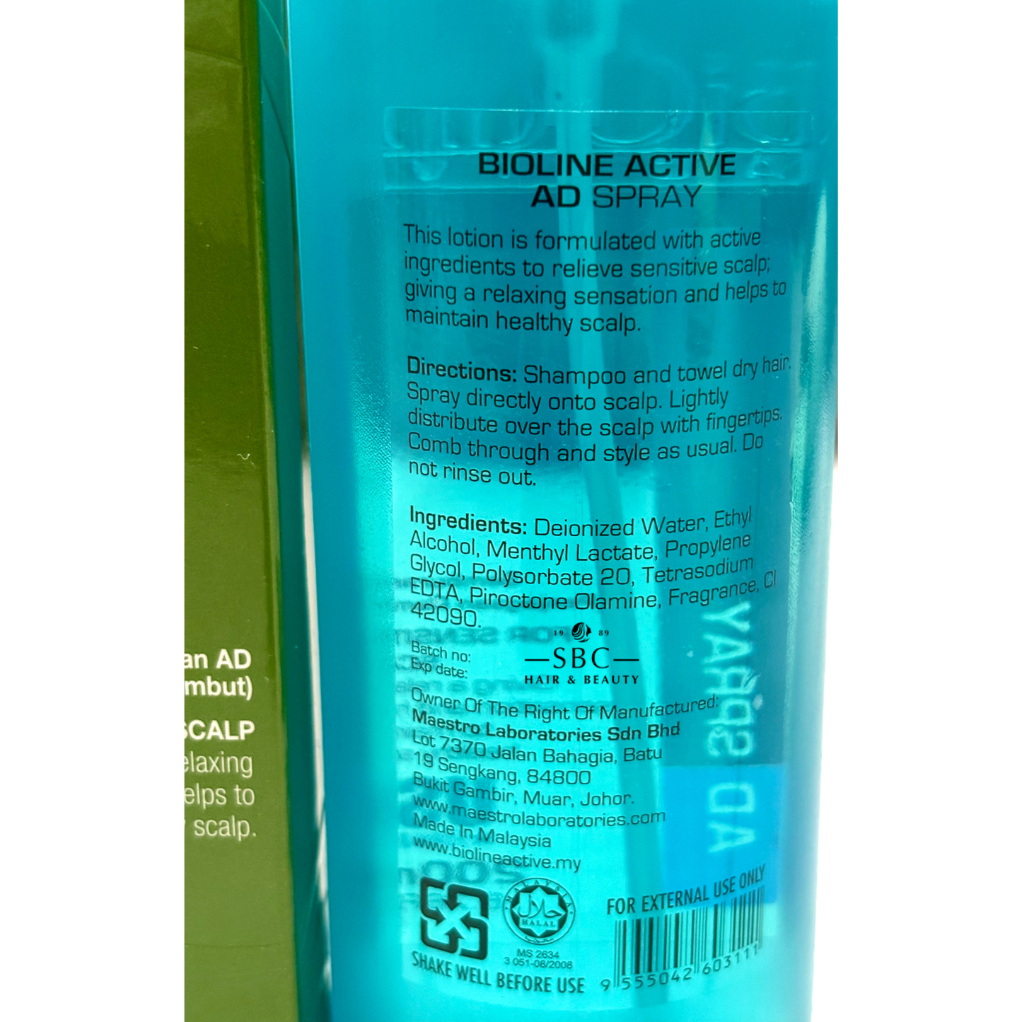 BIOLINE ACTIVE AD SPRAY 200 ML