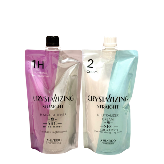 SHISEIDO CRYSTALIZING STRAIGHT REBONDING 1H + 2 (400 ML + 400 ML)