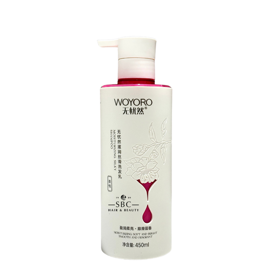 WOYORO MOISTURIZING SILKY SHAMPOO 450 ML