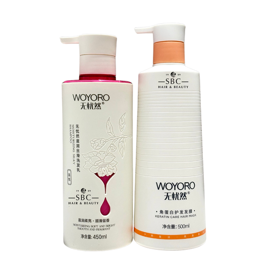 WOYORO MOISTURIZING SILKY SHAMPOO 450 ML