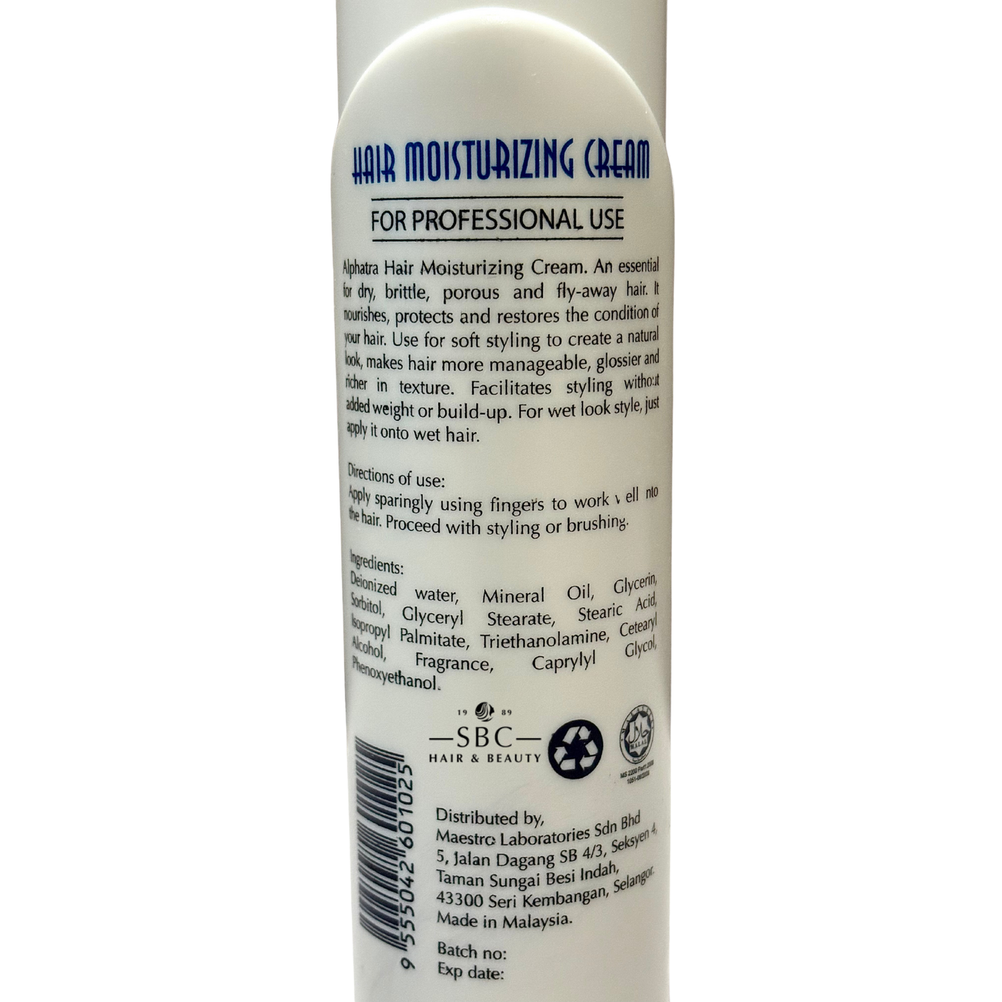 ALPHATRA HAIR MOISTURIZING CREAM 300 ML