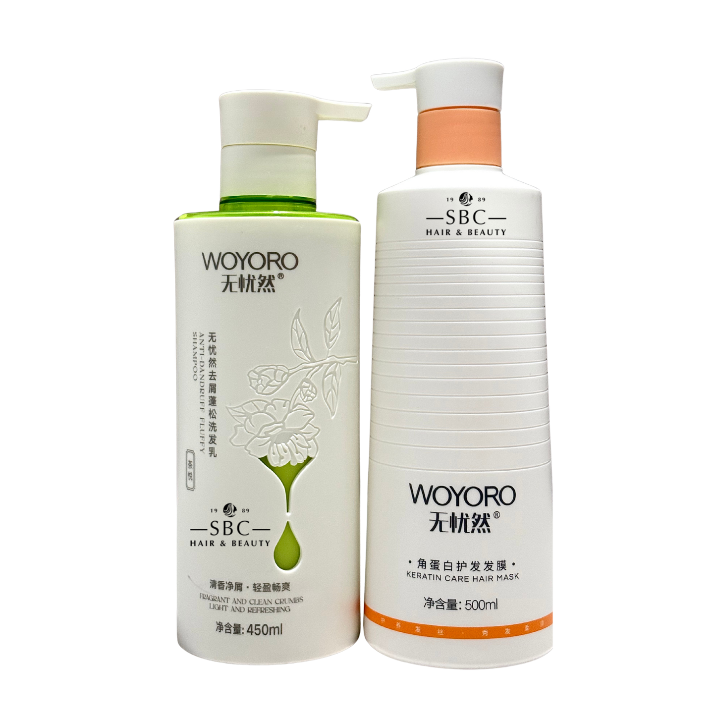 WOYORO ANTI-DANDRUFF FLUFFY SHAMPOO 450 ML