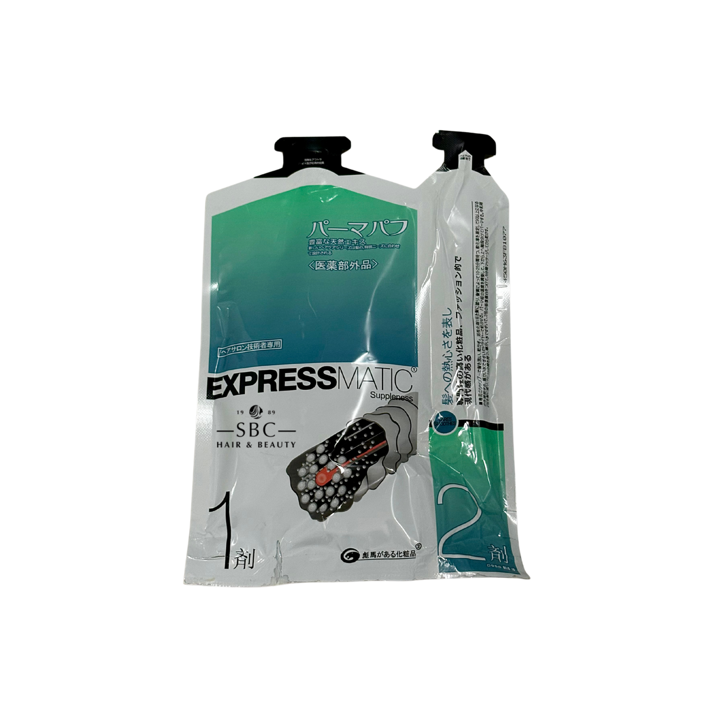 EXPRESSMATIC HOT PERM 1 SET (NO.1 100 ML X 6 PCS, NO.2 1000 ML)